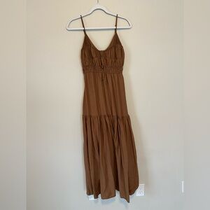 Altard State Brown Maxi Dress Size Small